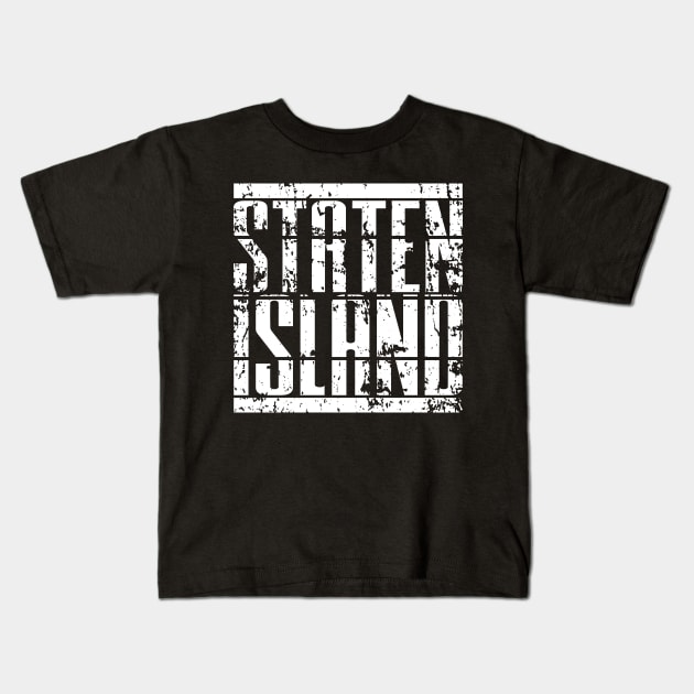 Staten Island Kids T-Shirt by colorsplash